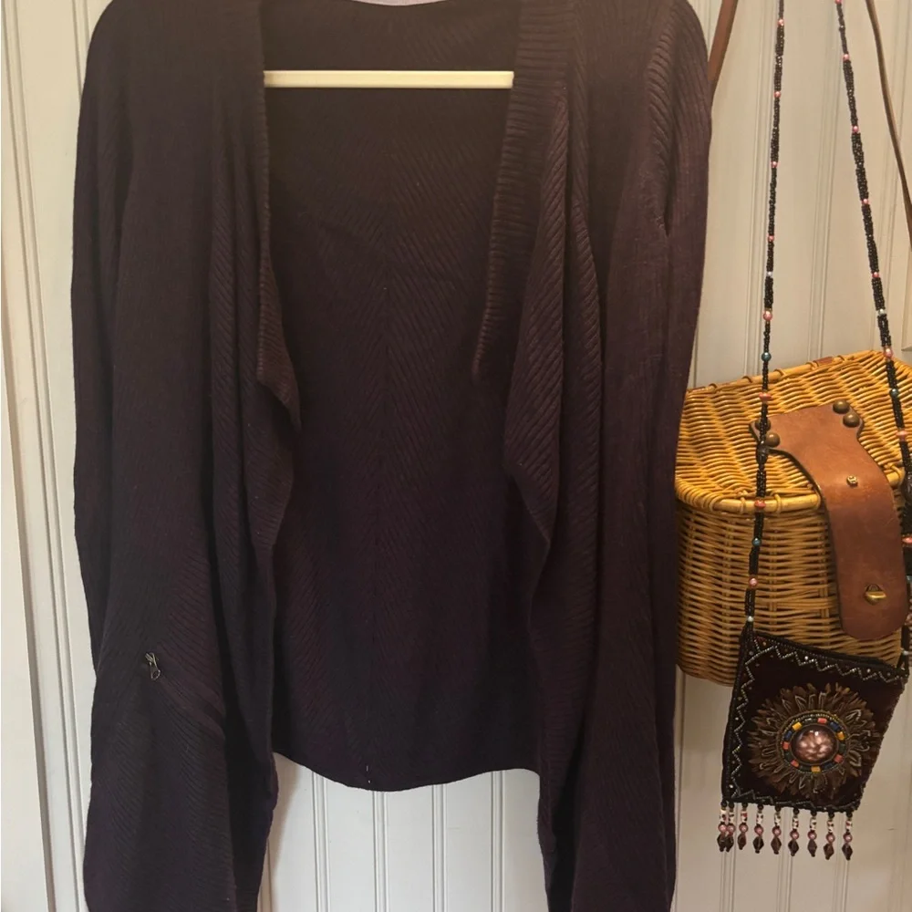 Lululemon Resolution Waterfall Cardigan sweater athleisure, colorful, weekend - Picture 7 of 7